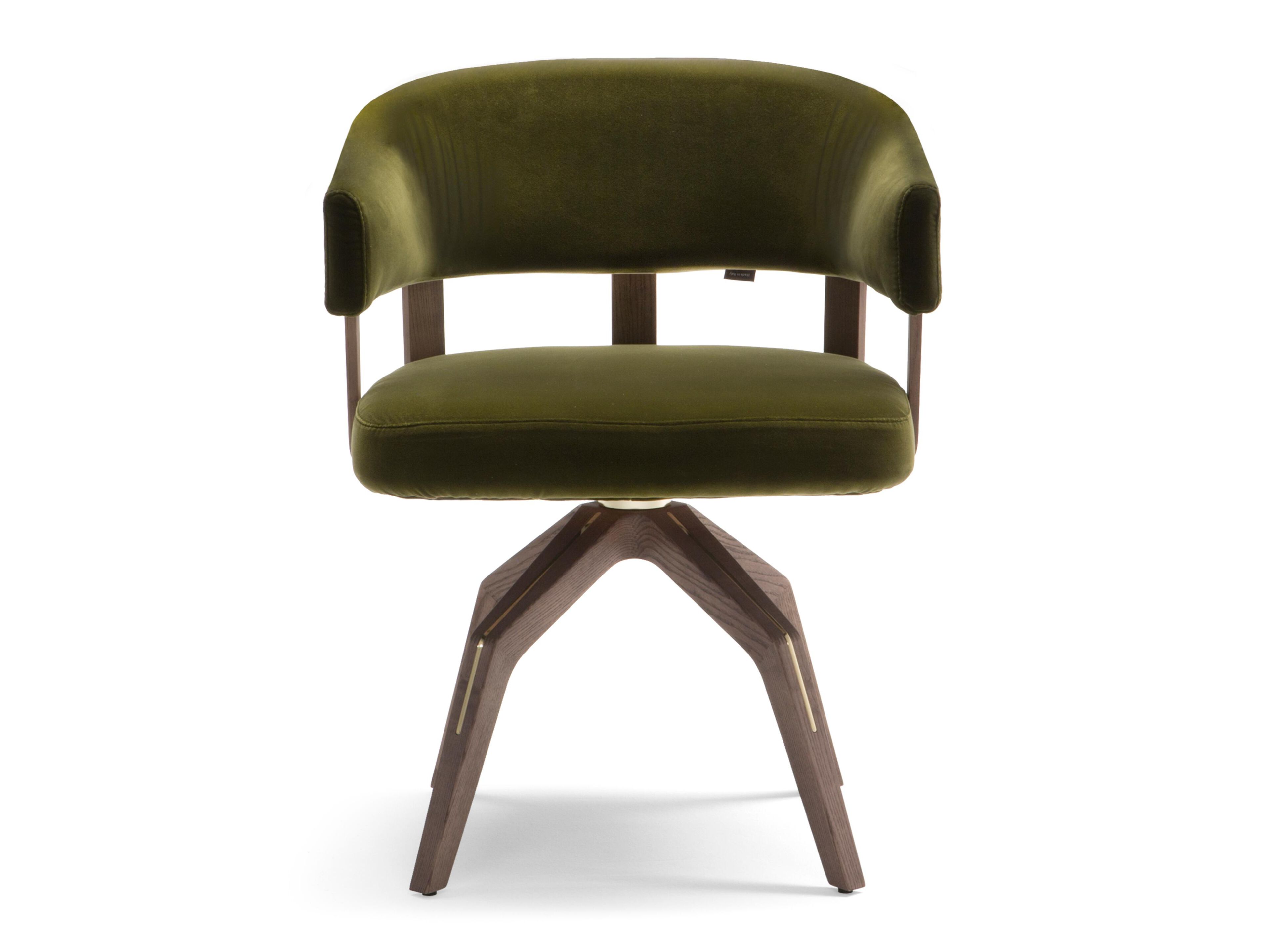 Тканевое вращающееся кресло Natuzzi Italia VALLE ARCH-00020549 - Вид №1