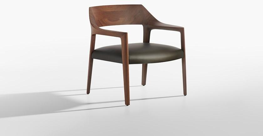 Potocco Мягкое кресло с подлокотниками Scheggia 906/pli - Вид №1