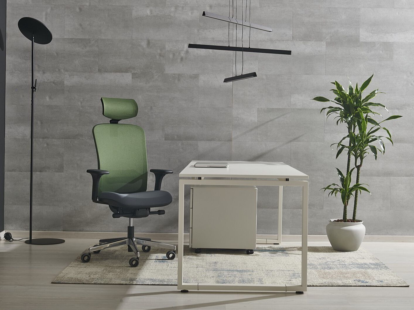 Офисное кресло с регулируемой высотой из 5 спиц AP Factor Аризона ARCH-00110605 - Вид №2