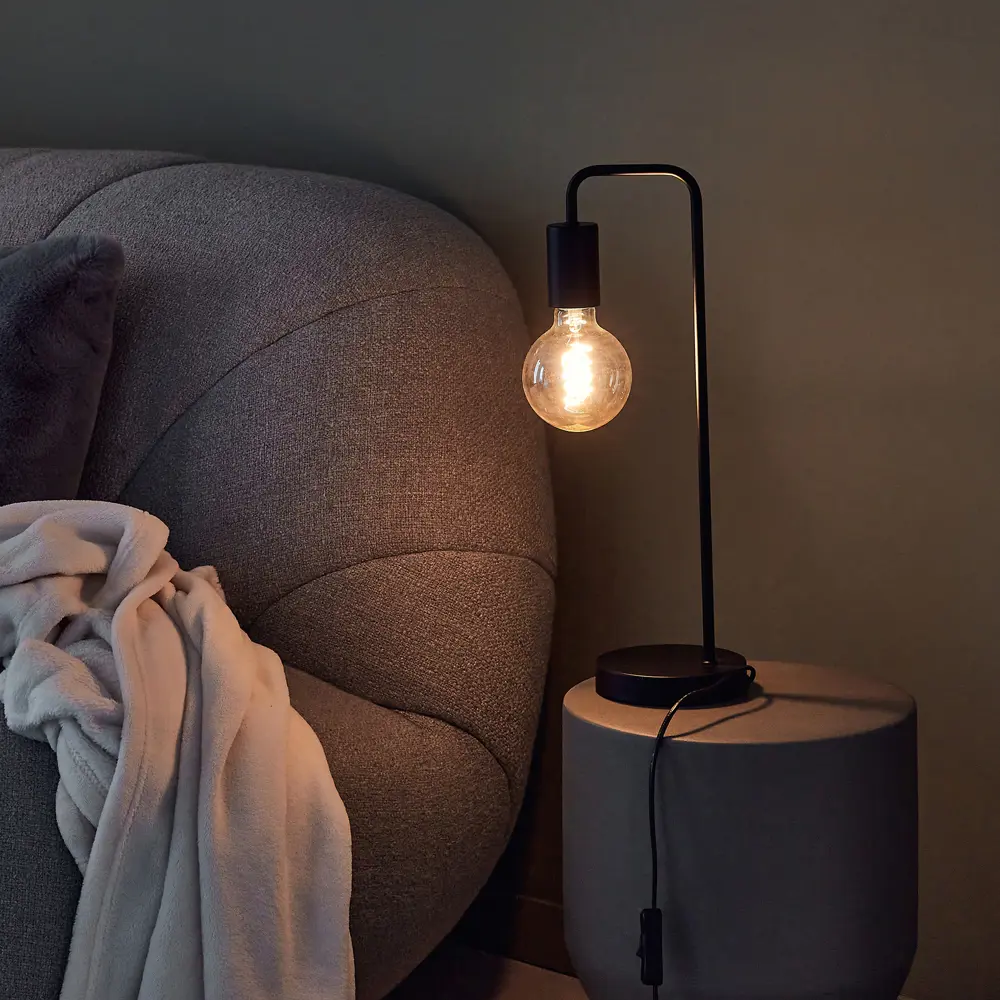 Настольная лампа рабочая KREAFORTA «Irbit» цвет черный STLM-2010054 - Вид №7