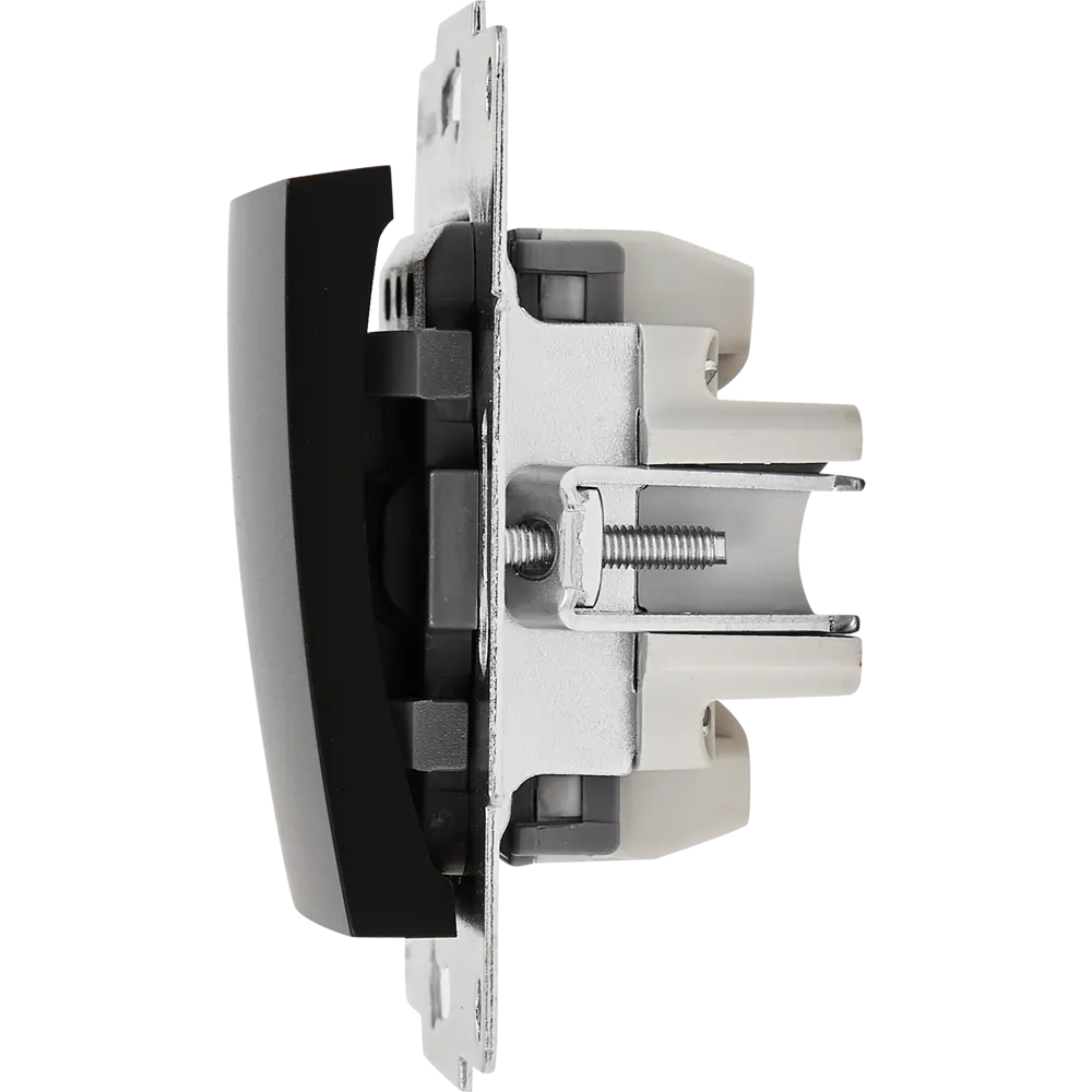 Выключатель Lezard Karina цвет черный бархат STLM-2164858 - Вид №3