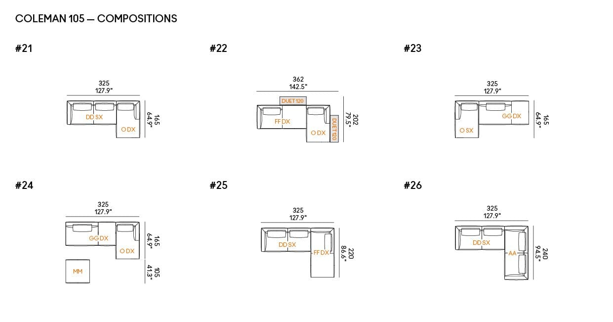 Sectional sofa Casamania & Horm Coleman ARCH-00132596 - Вид №13