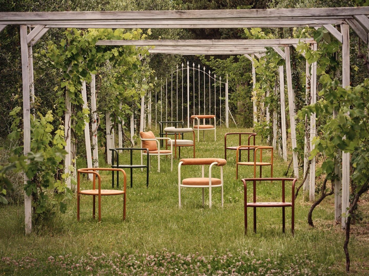 Съемный мягкий садовый стул с подлокотниками FAST Roè ARCH-00139482 - Вид №12