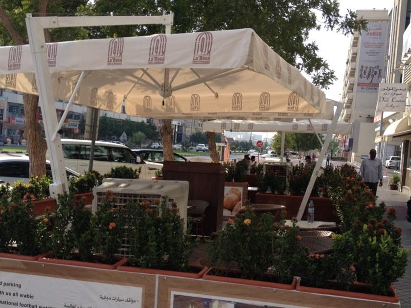 Scolaro Parasol Регулируемый зонтик с боковой стойкой Rimini C3040 rib/c3030 rib - Вид №4