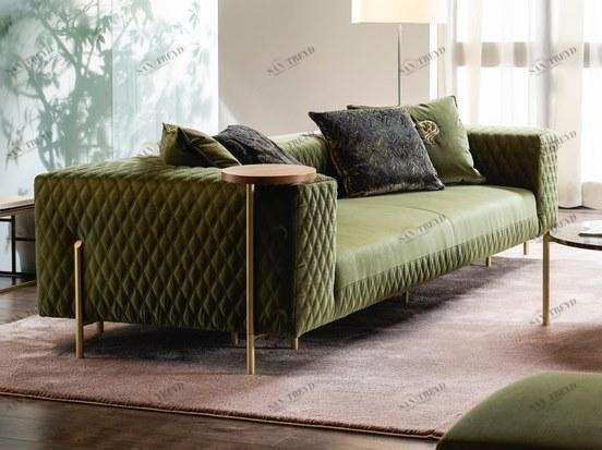 Former In Italia 3-х местный бархатный диван Brera plus sun-id-1493748