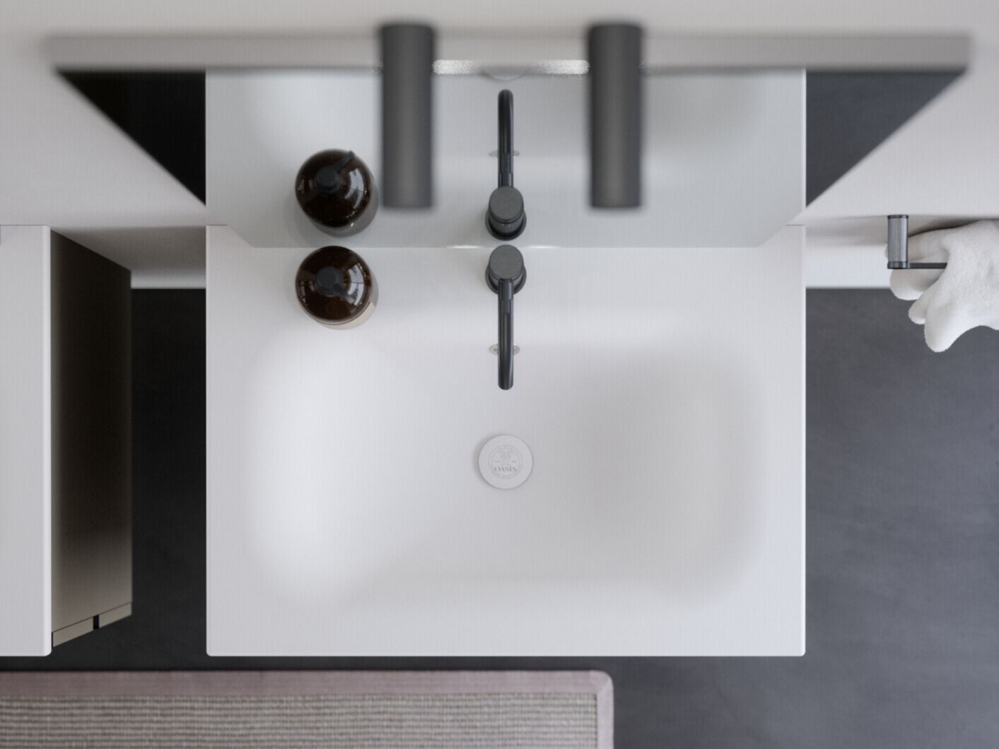 Полная мебель для ванной комнаты OASIS Forever ARCH-00022565 - Вид №1