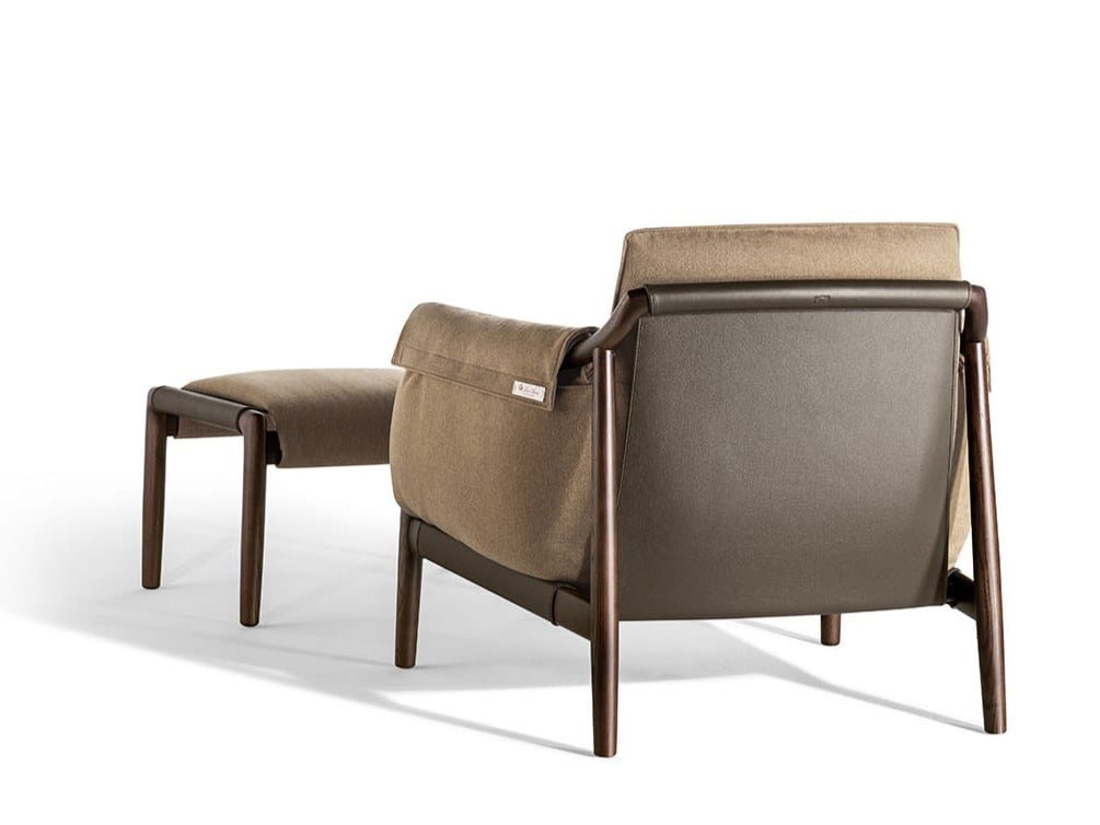 Тканевая мягкая подставка для ног Poltrona Frau коллекция-диваны и кресла ARCH-00063314 - Вид №2