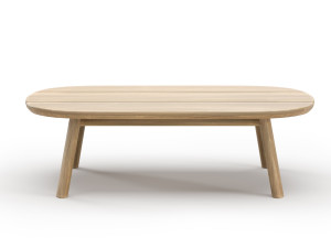 ТИК овальный садовый журнальный столик