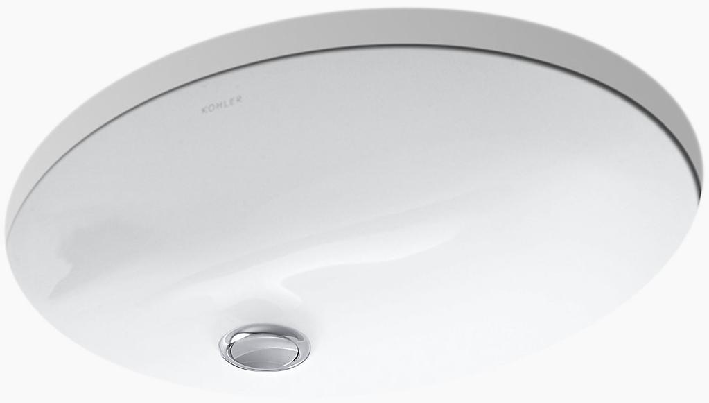 K-2209-0 Накладная раковина под столешницу  прямоугольная Kohler  - Вид №1