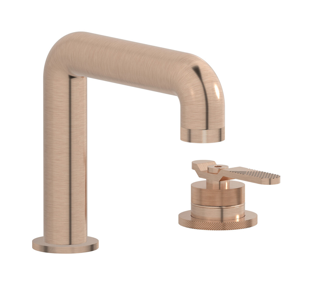 Смеситель для раковины на 2 отверстия WE ARE IB b2394sr Brushed Rose Gold Bold