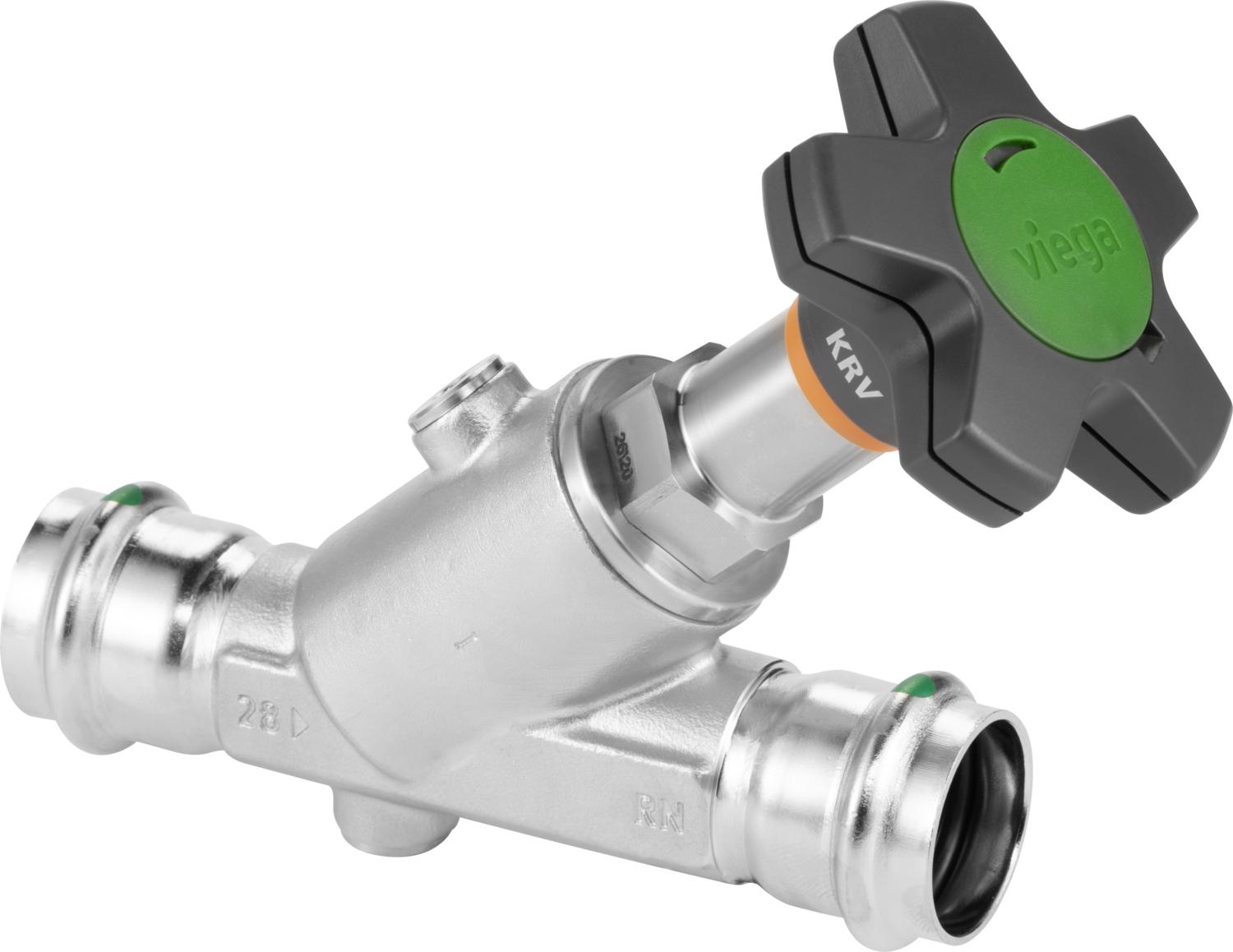 Viega Наклонный вентиль CRV Easytop Inox 2338.5 (757946) 757 946