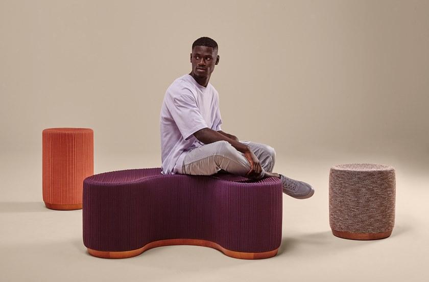 Sancal Мягкая скамья из ткани Dividuals sun-id-1379415 - Вид №4