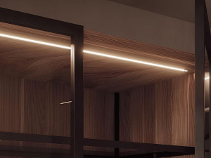 Встраиваемый светодиодный профиль с непрямым освещением