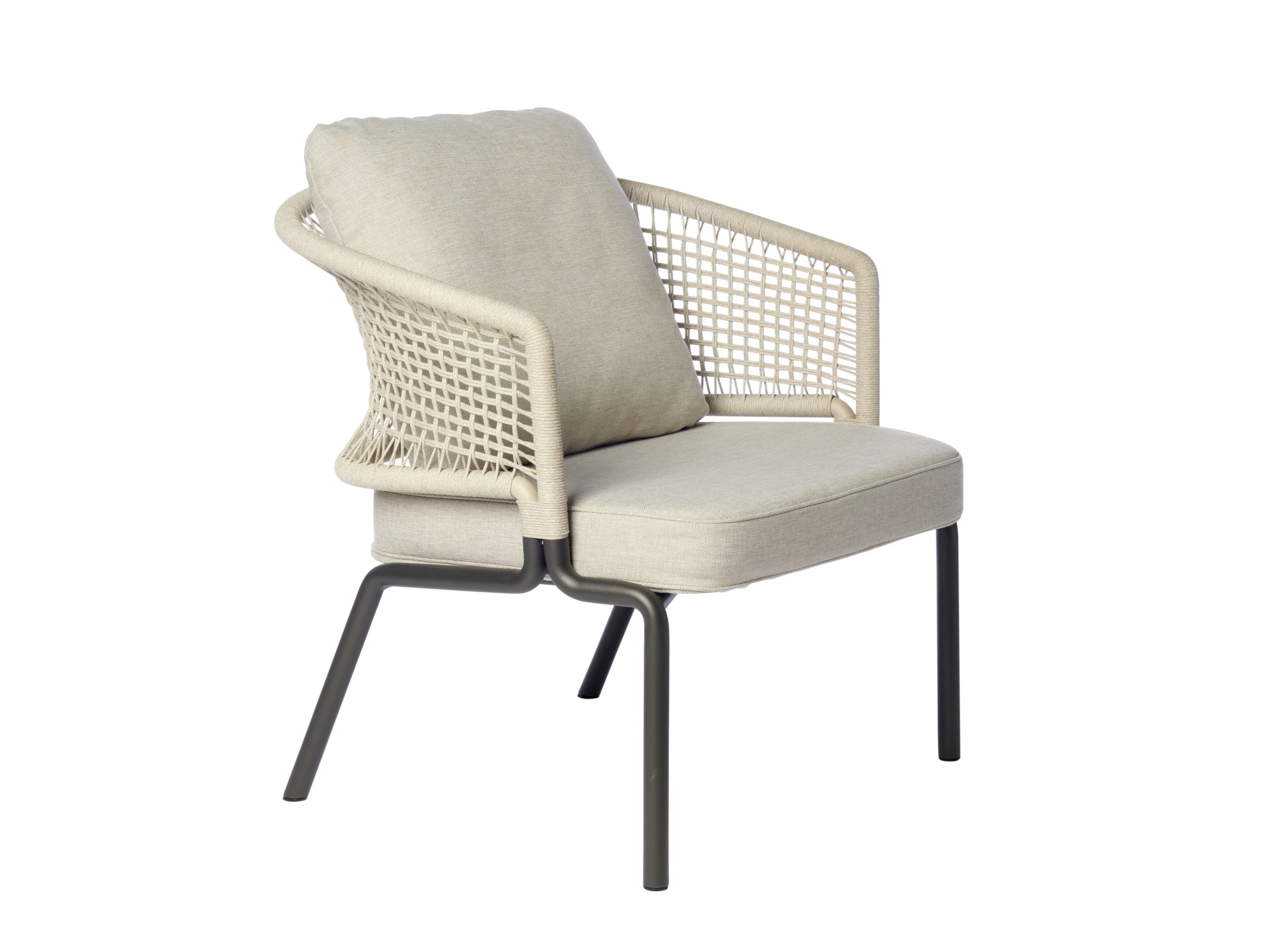 Веревочный садовый стул с подлокотниками TRIBÙ CTR ARCH-00102241 - Вид №8