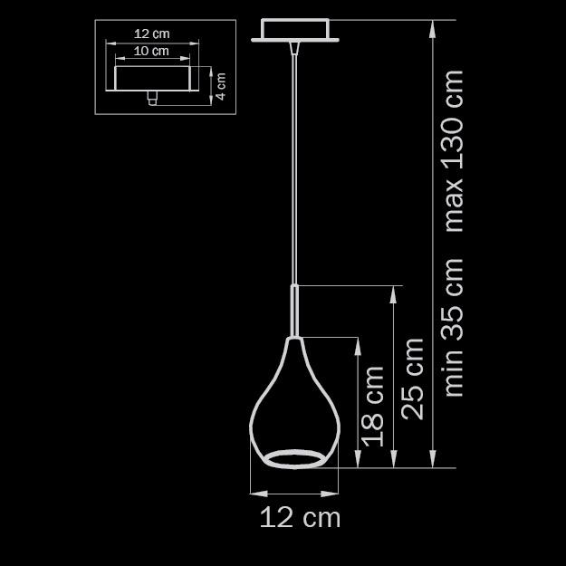 Подвесной светильник Lightstar Pentola 803033 LIGHTSTAR PENTOLA 070439 Желтый  - Вид №1