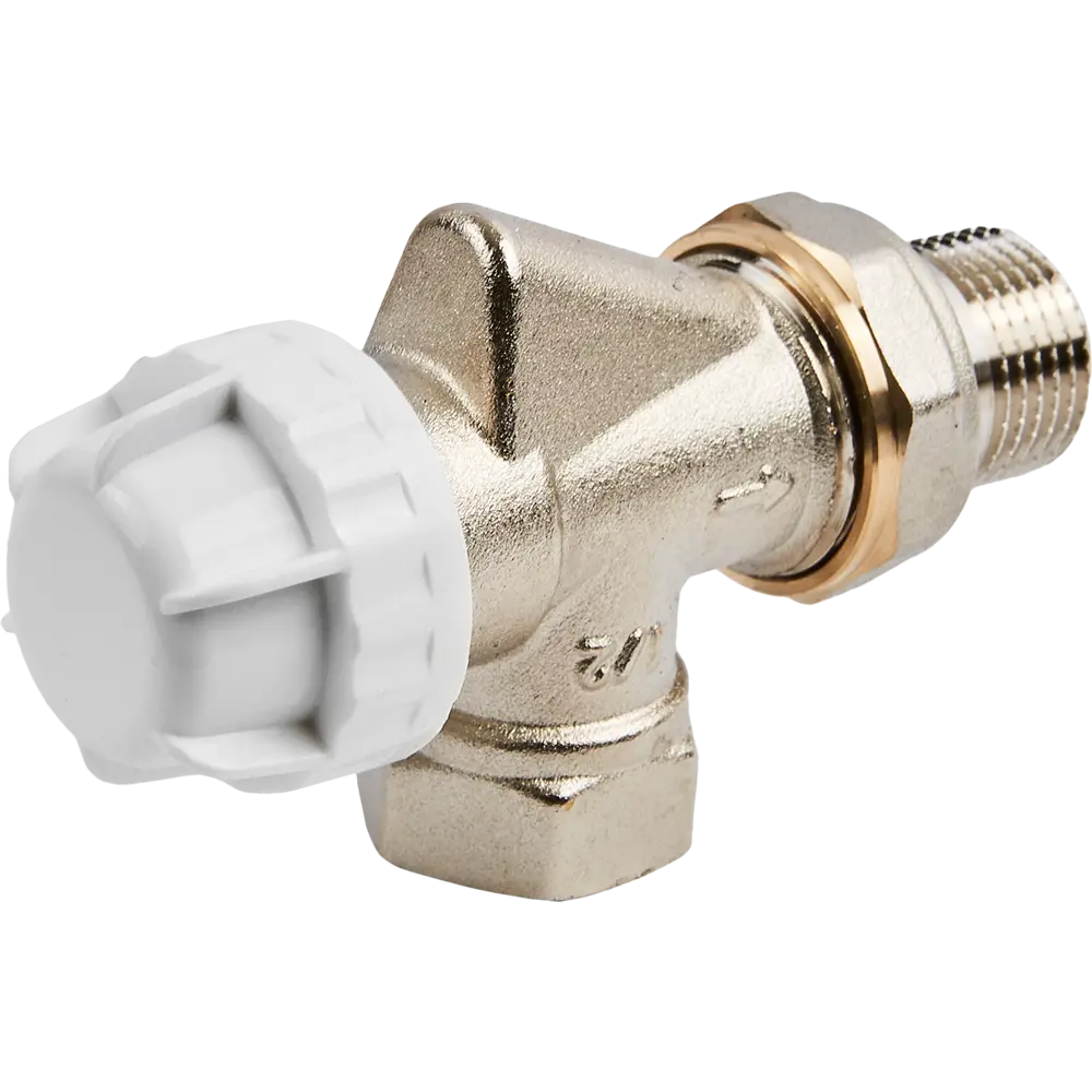 Термостатический вентиль СПЕЦ угловой для радиаторов 1/2" латунь 89004840 STLM-0938460 - Вид №4