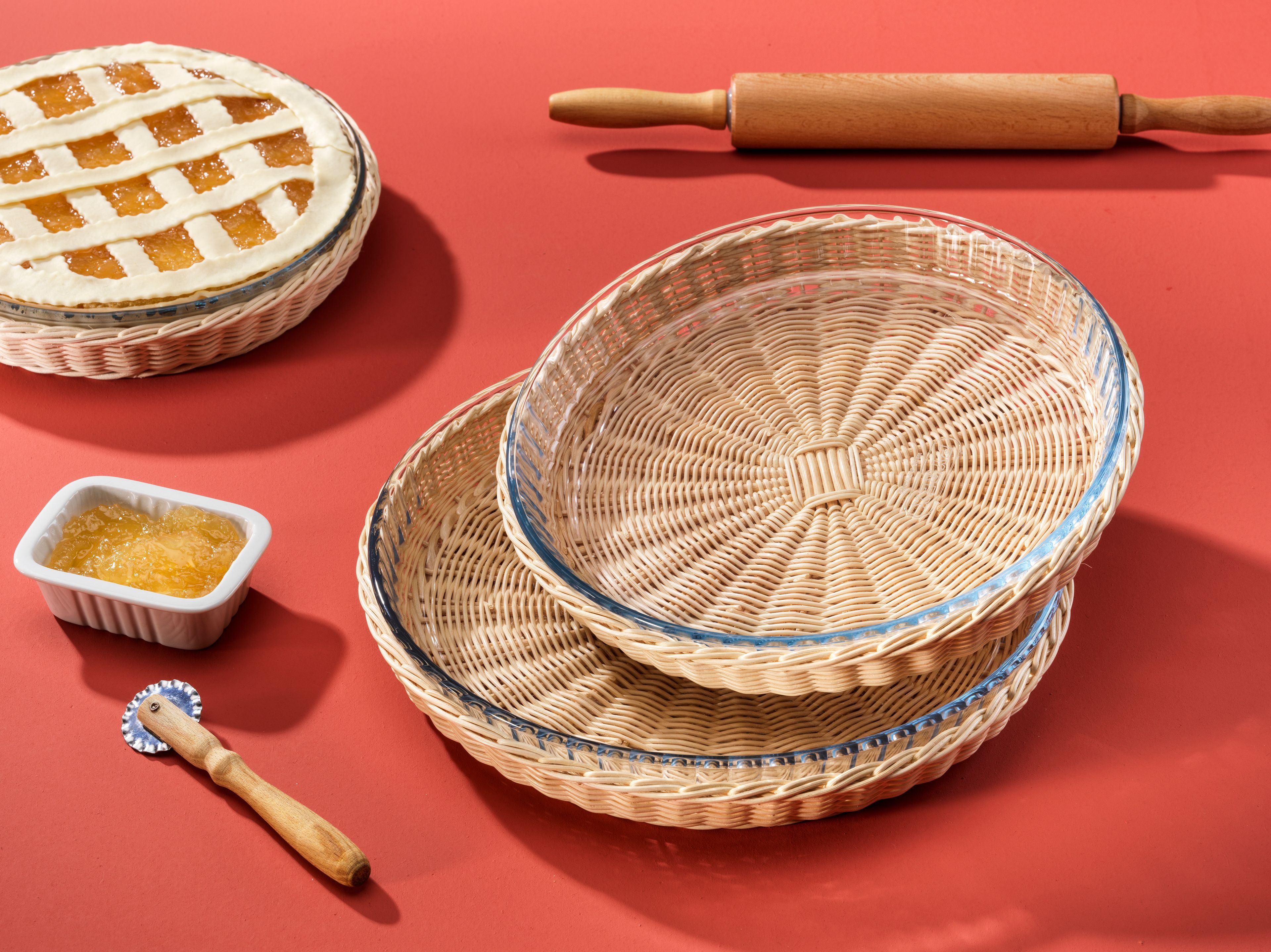 Медоллино корзина с пирогом из стекла pyrex Mila Maurizi Mise en Place ARCH-00013662 - Вид №1