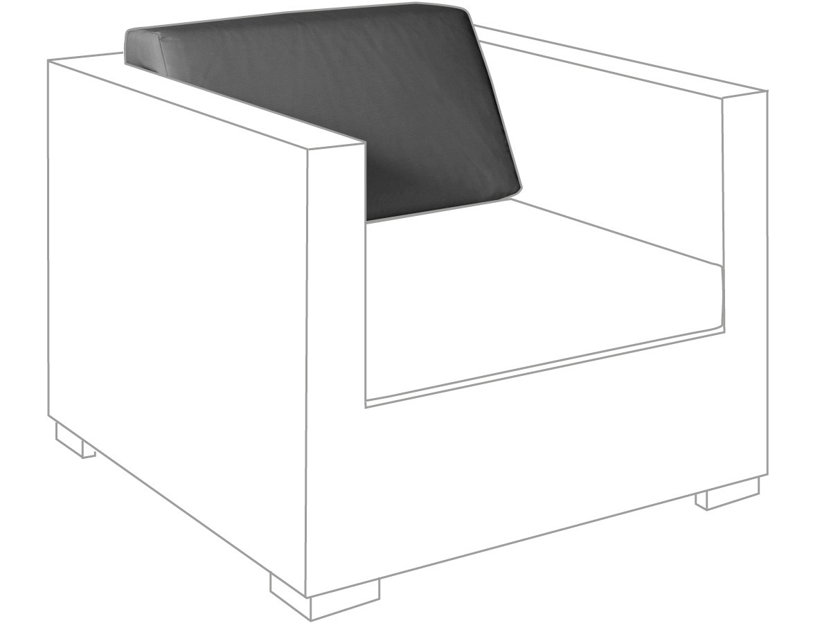 10.00.1411 Подушки для спинки кресла для отдыха на открытом воздухе из гранита Mbm LONG ISLAND