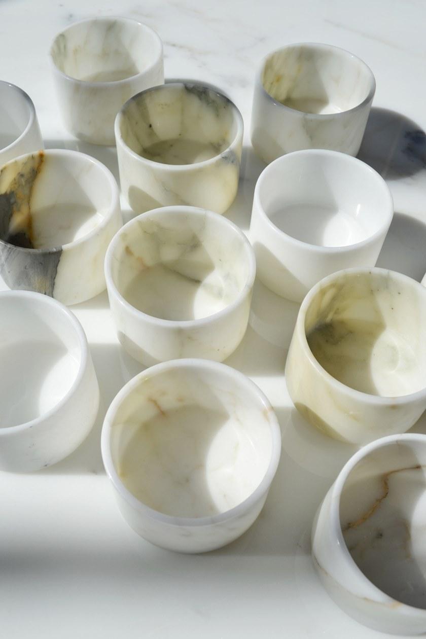 FranchiUmbertoMarmi Бокал для ликера из мрамора sun-id-1472743 - Вид №1