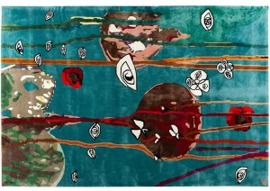 Diacasan Edition Прямоугольный коврик ручной работы из растительного шелка Sylvain & plume