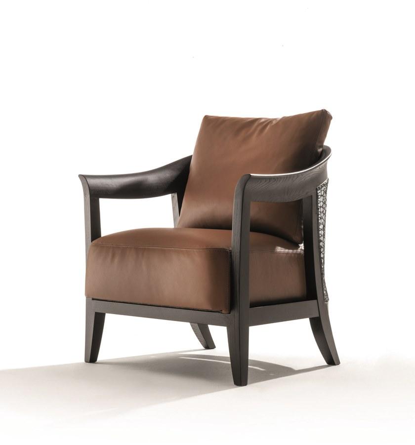 Longhi Кожаное кресло с подлокотниками Loveluxe 2016 – vanity collection X 690 - Вид №4