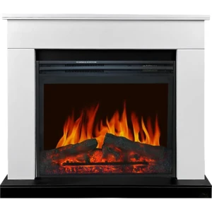 Каминокомплект Royal Flame Bergen SFT Jupiter FX 2 кВт цвет белый/черный