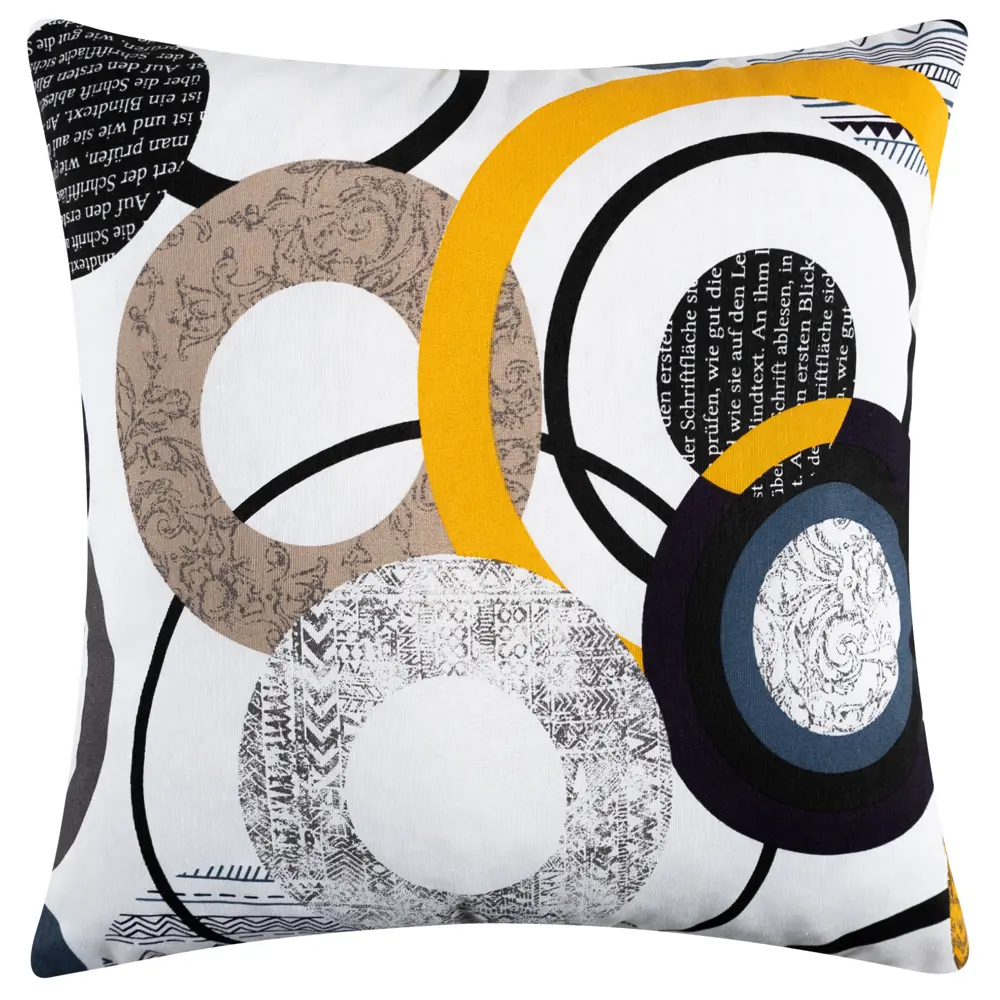 Altali Хайтэк — декоративная подушка 45×45 см с ярким принтом 89076535 STLM-0078022