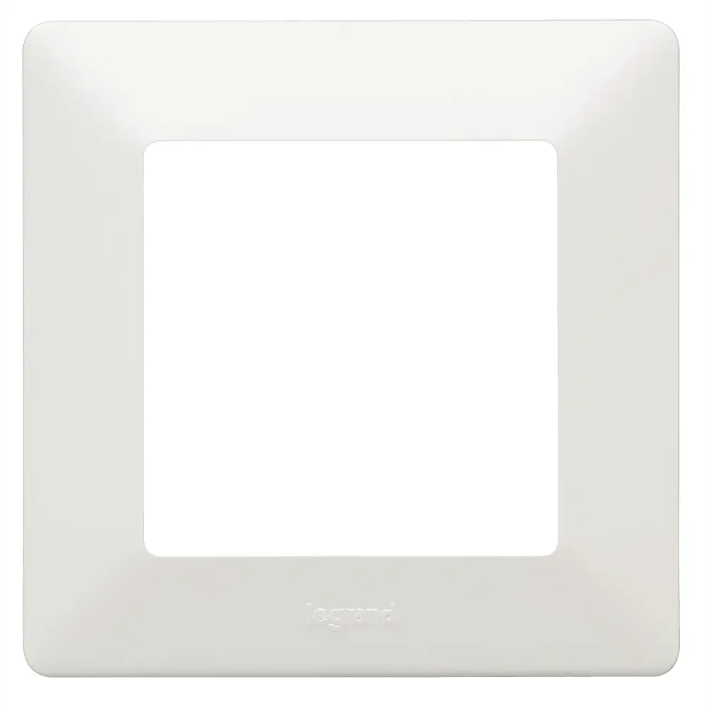 Рамка для розеток и выключателей Legrand VLN-L Жем 1 пост цвет белый Valena Life STLM-2122878