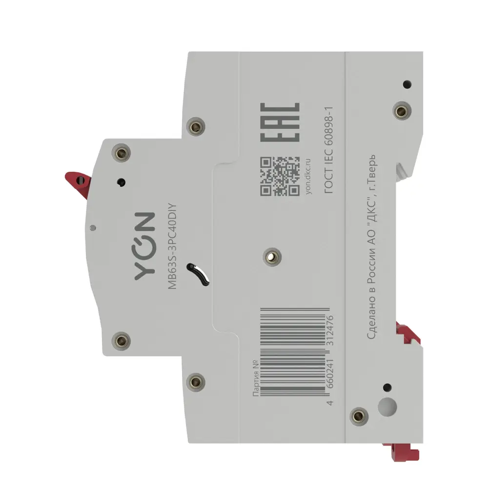 Автоматический выключатель DKC Yon 3P C40 А 4.5 кА 89439428 STLM-2127233  - Вид №2