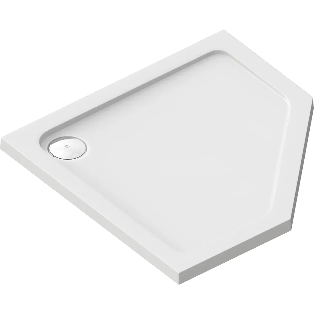 Душевой поддон пентагональный Slim акрил 90x90 см Santreyd STLM-2066277