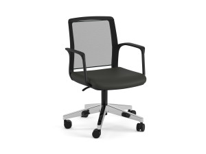 Ткань поворотный операционный офисный стул с колесами