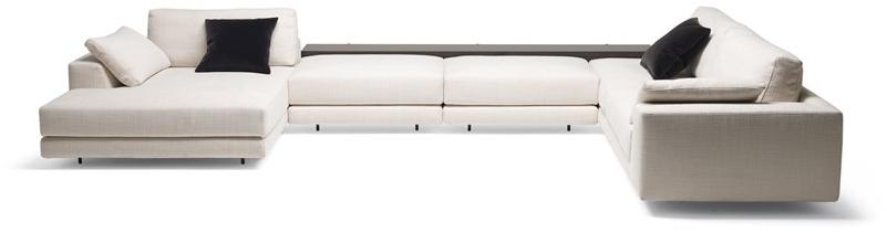 MisuraEmme Диван из ткани с полкой для журналов Misuraemme sun-id-1374520 - Вид №1