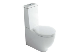 Керамический цельный туалет