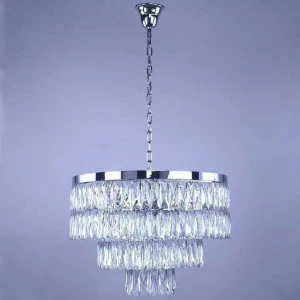 Подвесная люстра Newport 10129+9/C М0060198 NEWPORT ДИЗАЙНЕРСКИЕ 00-3887880 Прозрачный;хром