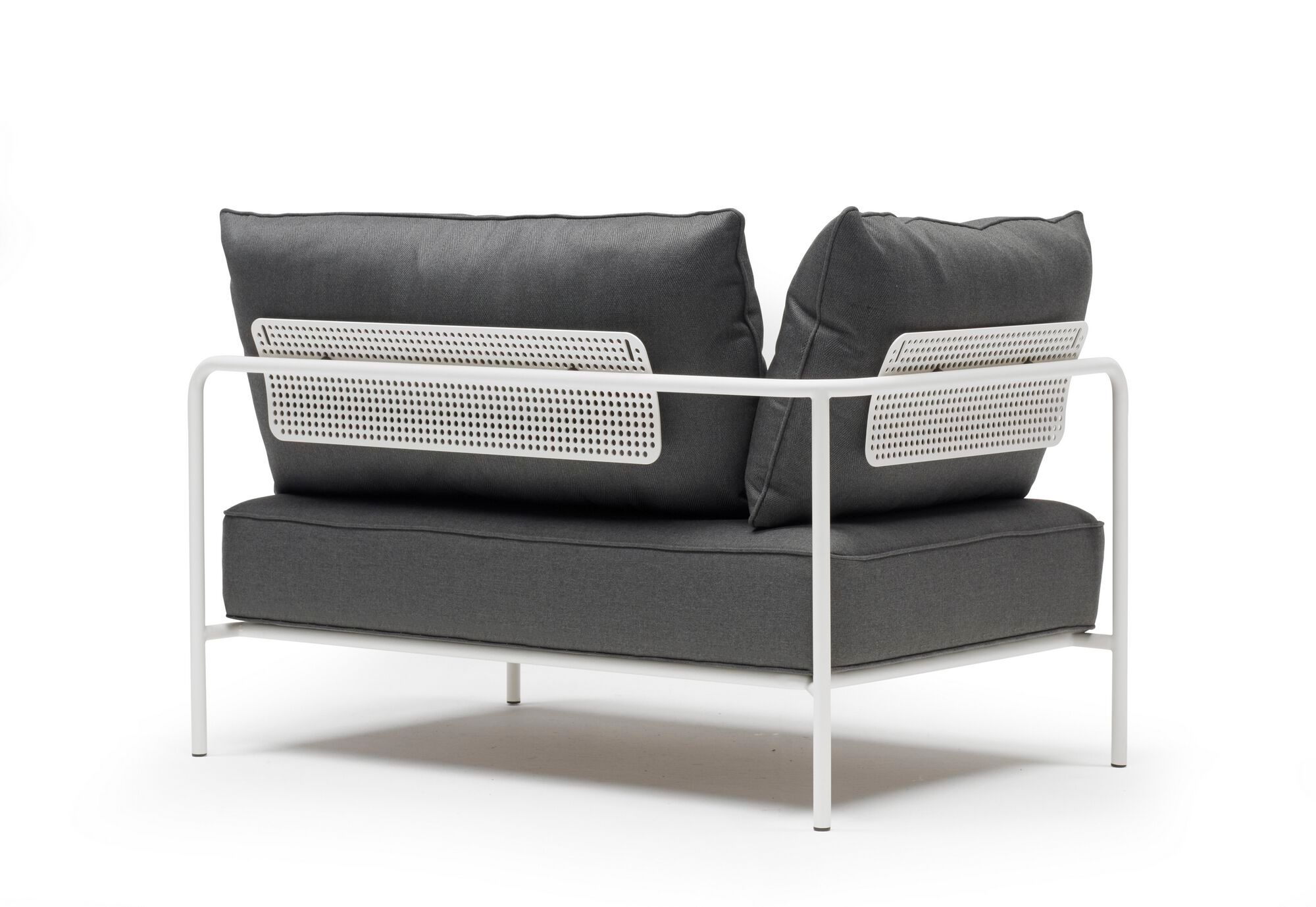 Стальной и тканый угловой садовый стул S-CAB лоскут ARCH-00022261 - Вид №23