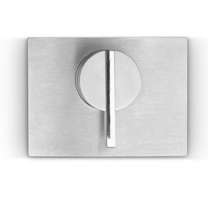 INS 102 Открыть / Закрыть Кран Linki INSERT Сатиновая Сталь