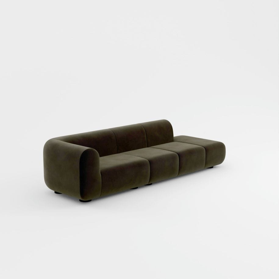 5-местный модульный тканевый диван Tom Dixon Plump sofa ARCH-00106377 - Вид №18