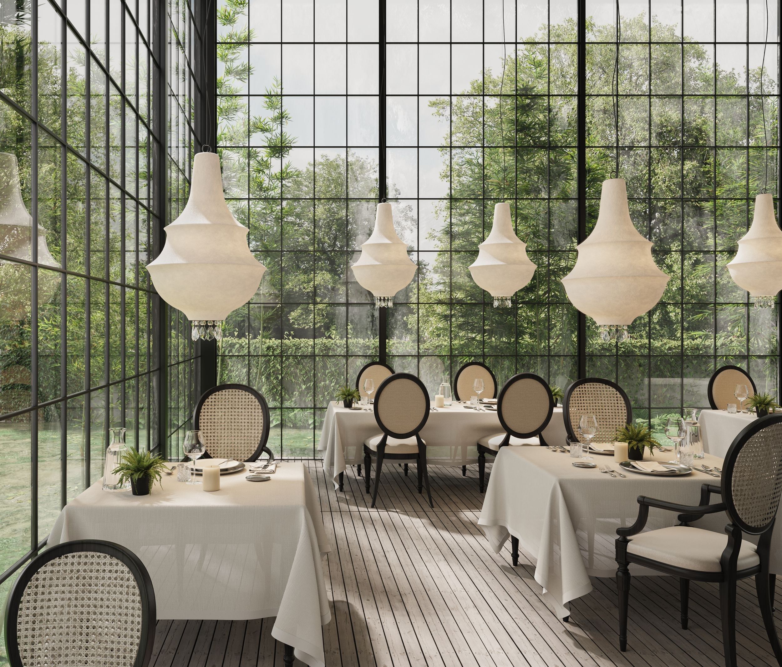 Открытый стеклоткани светодиодный подвесной светильник Karman Lady D ARCH-00029256 - Вид №3