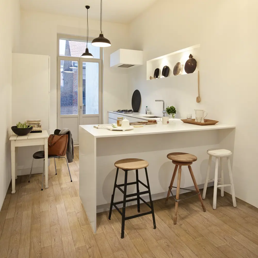 Santreyd Линолеум Strong Plus Дуб Ванильный для интенсивных нагрузок 14303281 STLM-1350835 - Вид №6