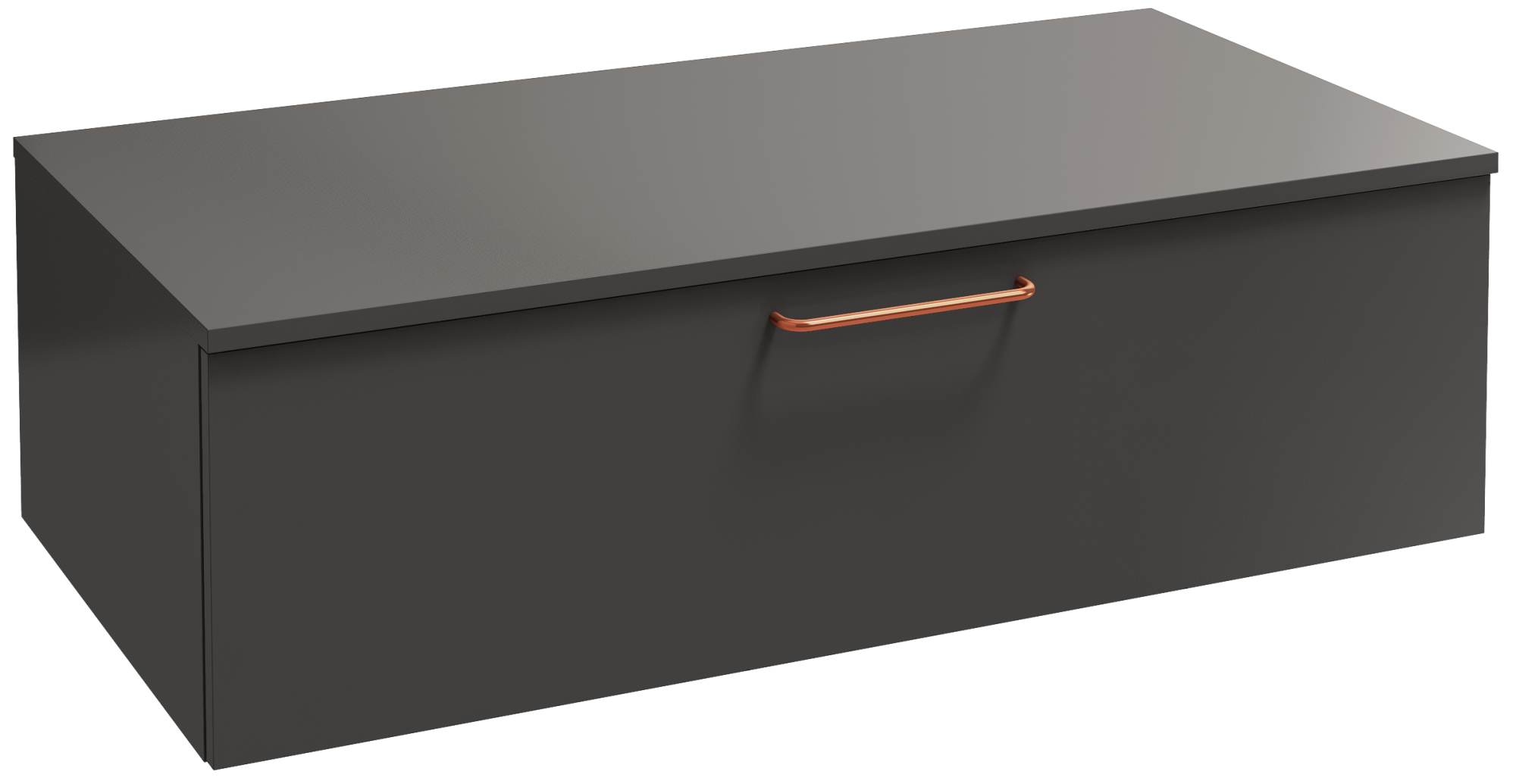 EB2539-R7-G1C Тумба с ящиками 100 см, 1 ящик, бронзовая ручка JACOB DELAFON ODÉON RIVE GAUCHE ODEON RIVE GAUCHE