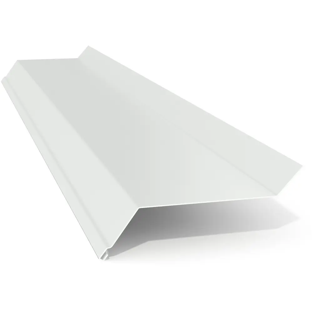 Отлив оцинкованный 100x2000 мм белый Santreyd STLM-2059108