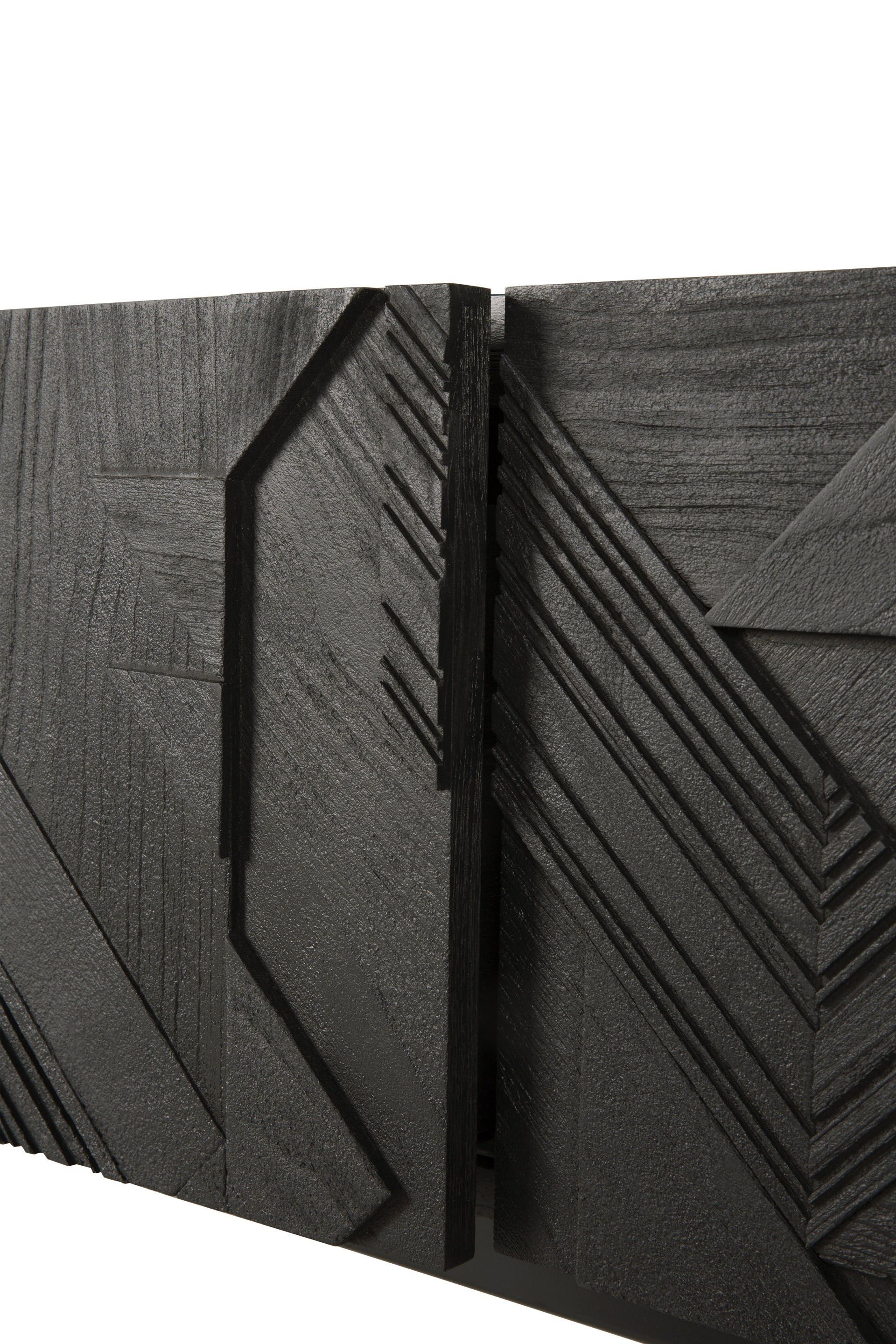 ТВ-шкаф из тикового дерева с откидными дверцами Ethnicraft Графика ARCH-00086544 - Вид №16