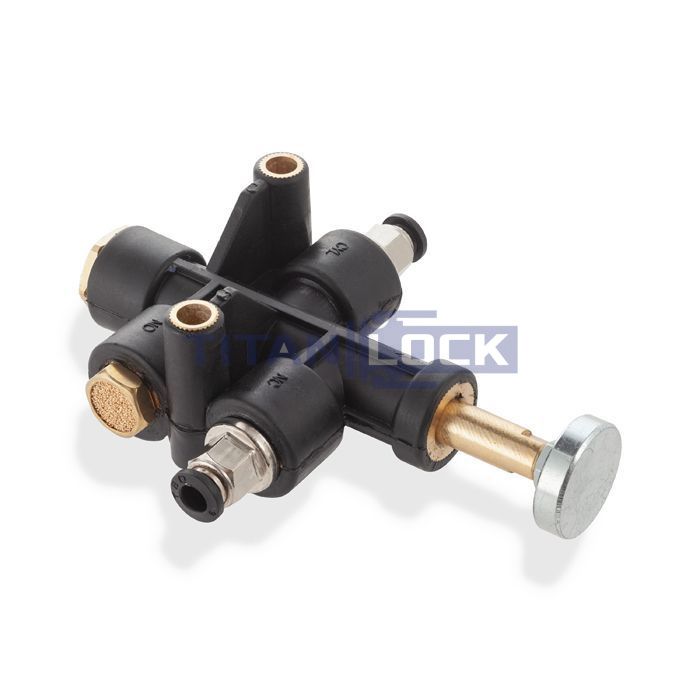 Интерлок для пневмопереключения отвода ПВС, алюминий, TL400INTP TITAN LOCK 
