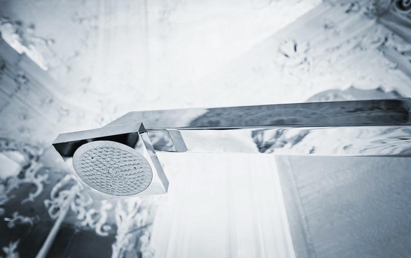 Inoxstyle Открытый душ из нержавеющей стали с ручным душем Tecno cube 01015 mmt - Вид №2