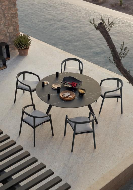 MNST968 Обеденный стол teak 264см x 118см Manutti Torsa - Вид №24