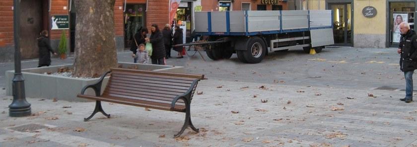 Euroform W Скамья из дерева с подлокотниками со спинкой  51  - Вид №2