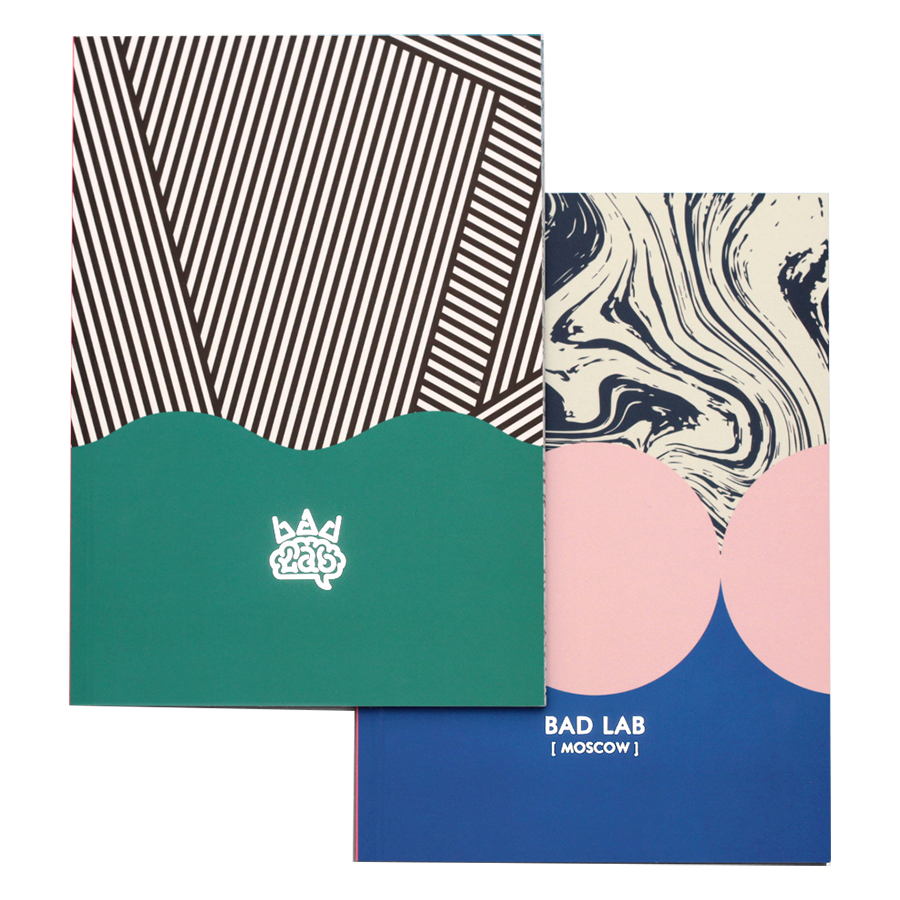 0211 Блокнот а5 memphis - flow BadLab 