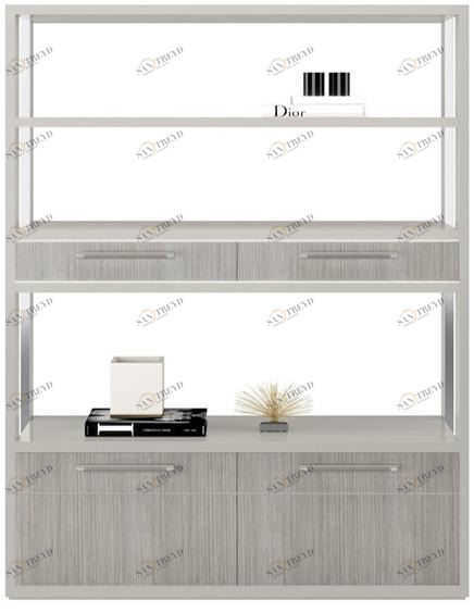 FRATO Открытый отдельно стоящий деревянный книжный шкаф с ящиками  Ffu030012aac 