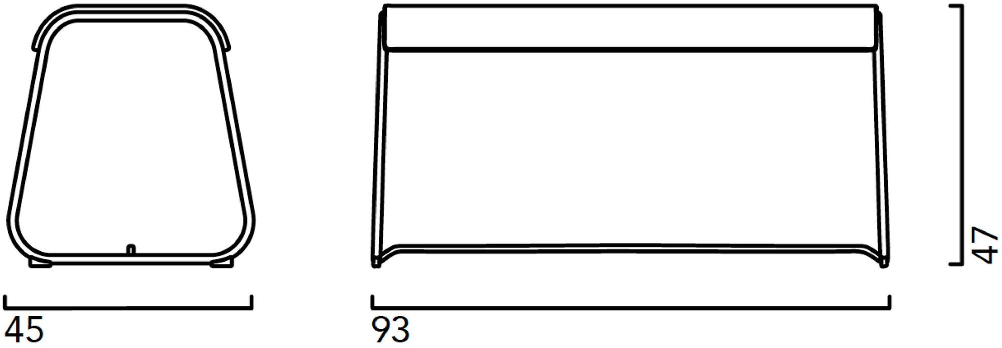 Crassevig Скамейка Lineo sun-id-1407675 - Вид №6