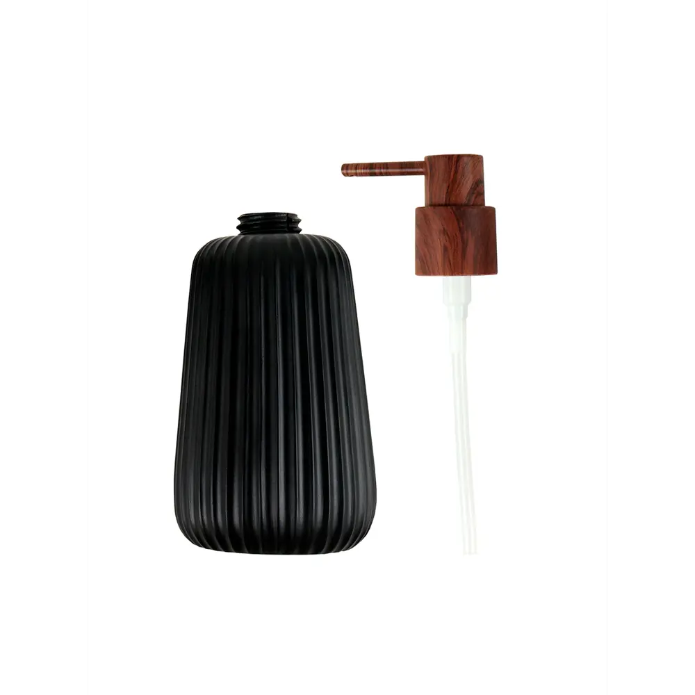 Дозатор для мыла бруно полирезина черный Santreyd STLM-2152653 - Вид №2